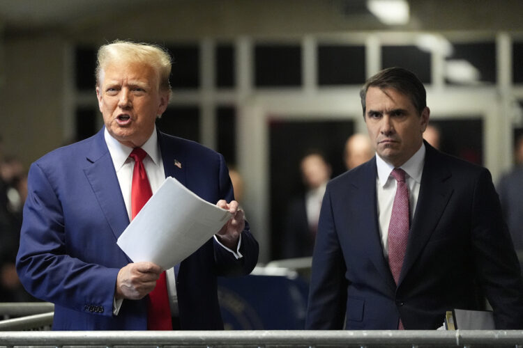 Trump fined $1,000 for gag order violation as judge warns of possible ...